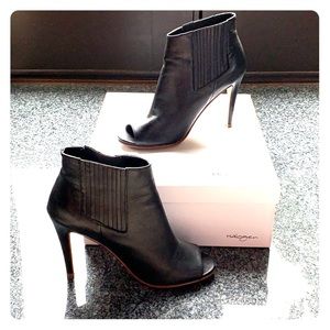 Halogen Peep Toe Booties